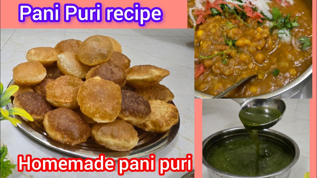 Quick Pani Puri recipe/chatpata chat recipe/Puchka/Gup Chup/Pakodi / Golgappa #food #panipuri #chat 