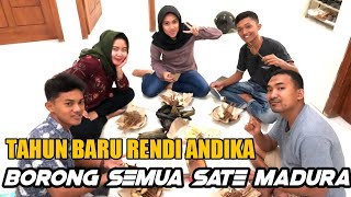 TAHUN BARU 2021, RENDI ANDIKA DAN MITA MPOT BORONG SATE DI MADURA,