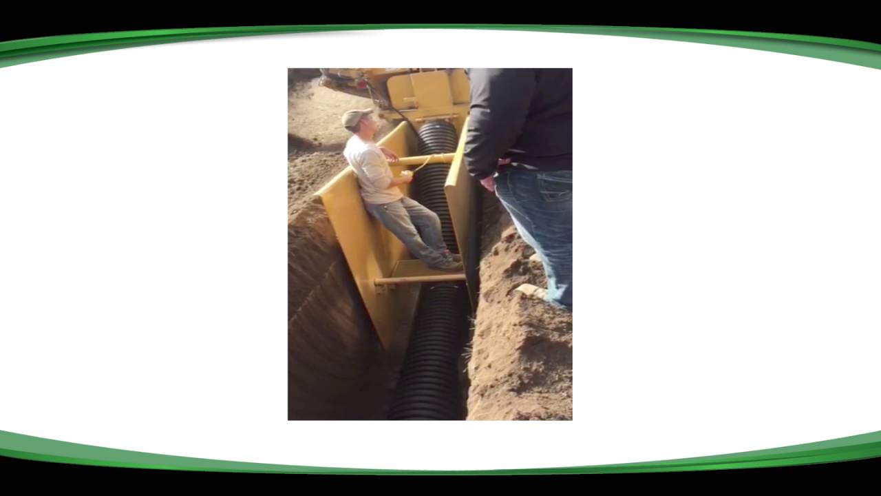 Dual Wall Drainage Pipe Installation Save Time and Money with the