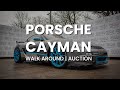 PORSCHE CAYMAN l RS 3.7 REPLICA l WALK-AROUND l SALVAGE CRASH DAMAGED VIDEO