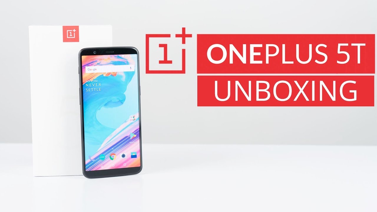 OnePlus 5T Unboxing