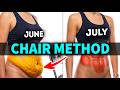 Eliminate Hanging Belly, Muffin Top & Love Handles | 18-Min Standing Chair Workout