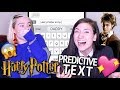 Harry Potter Predictive Text Impressions (I literally cried)