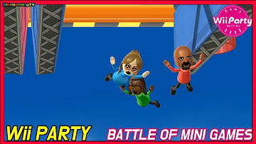 Wii party - Battle of Minigames ( Master CPU, Eng Sub ) Player Jihey Vs Matt Vs Jakie Vs Tyrone