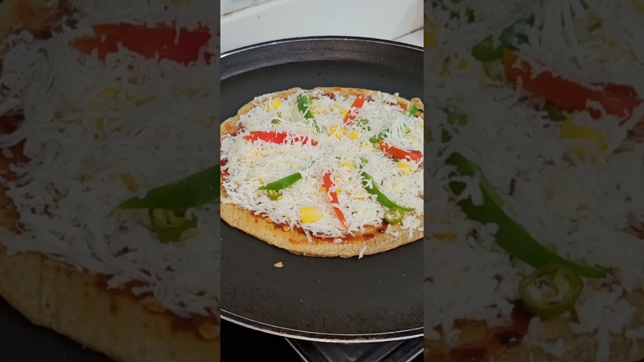 Cheese Pizza Bhakhri 🍕 