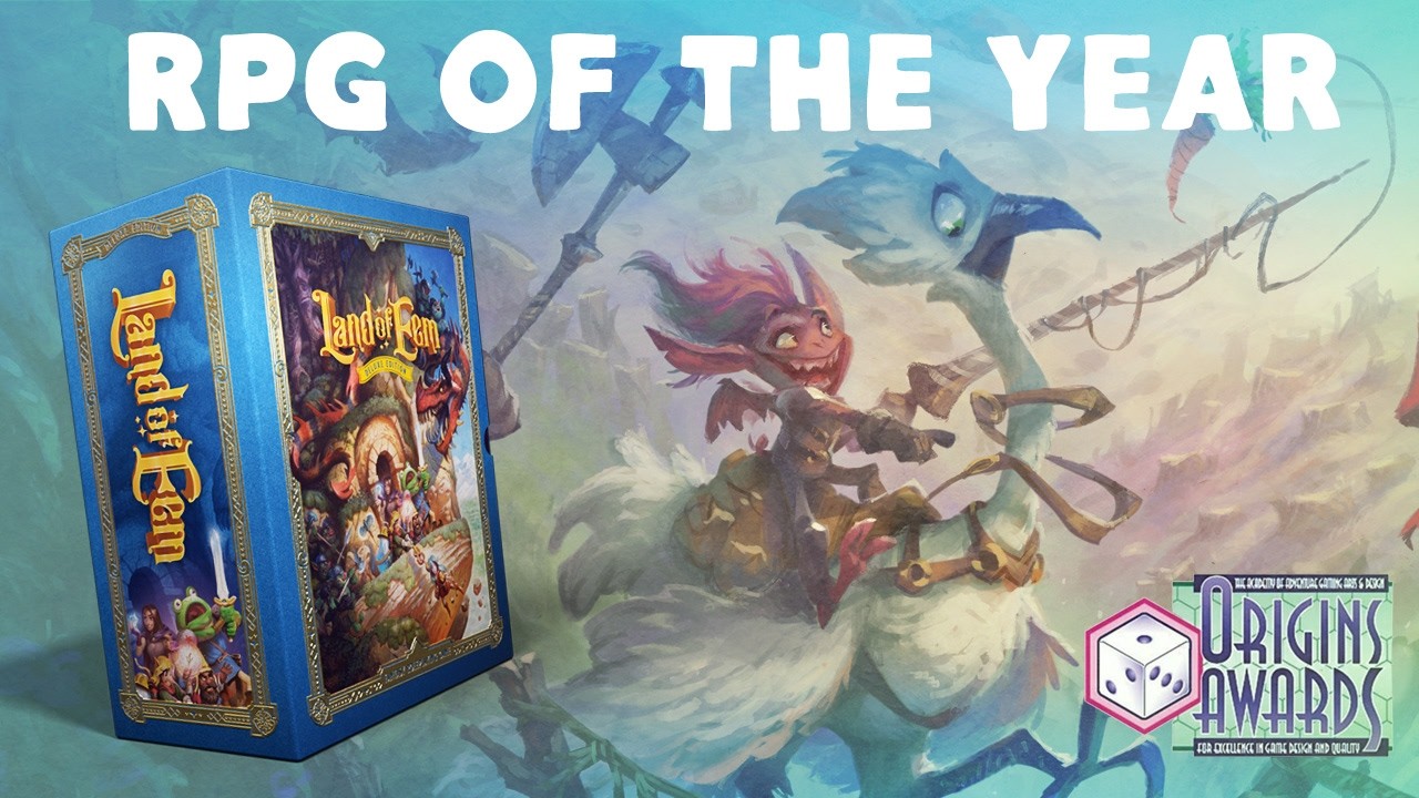 Land of Eem | The Origins Award Roleplaying Game of the Year