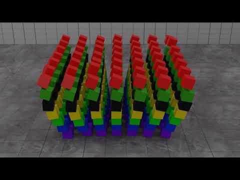 Blender Physic Cube Blowout