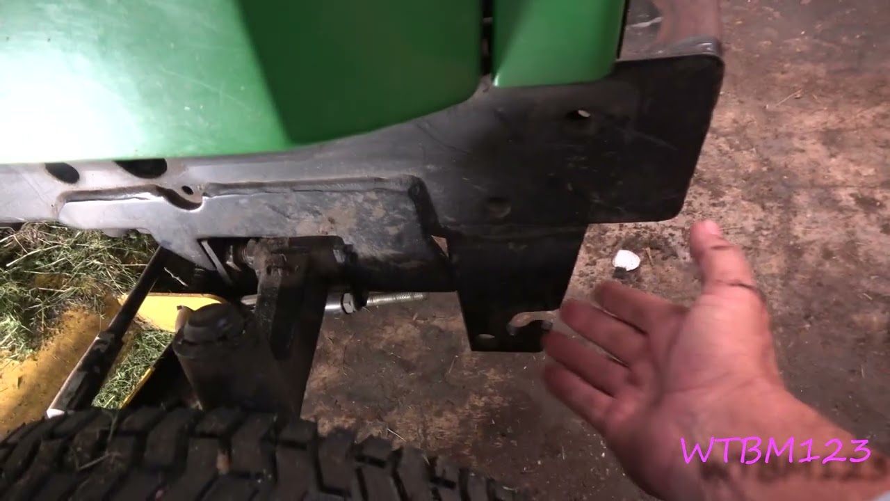 John Deere 318 Will not Drive Straight What i did YouTube