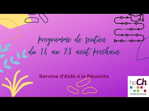 Programme de soutien SAR deuxième session d'examens