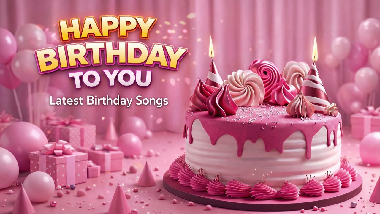 С днем ​​рождения! | Песня «С днем ​​рождения 2026» | Красивые поздравления с днем ​​рождения с т...