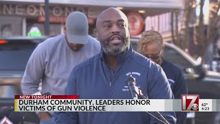 43 killed by gun violence are honored in Durham as city hosts Inaugural Day of Remembrance