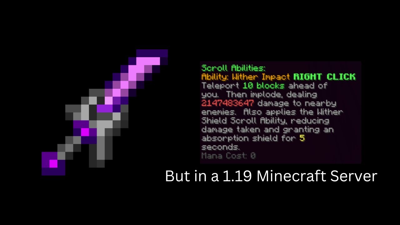 I Recreated Wither Impact on my Minecraft Server - YouTube