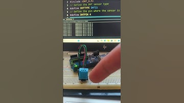 🌡️ Measure Temperature & Humidity in Real Time . Arduino