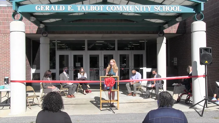 Gerald E Talbot Community School Renaming Ceremony...