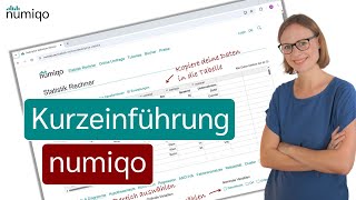 Numiqo - Online Statistik Rechner - Kurzeinführung screenshot 3