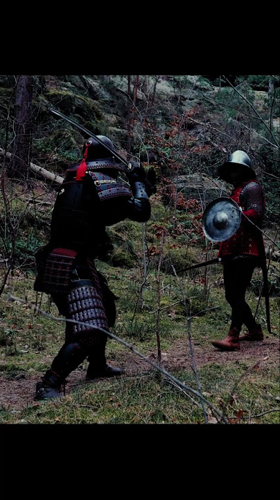 english longbowman vs samurai