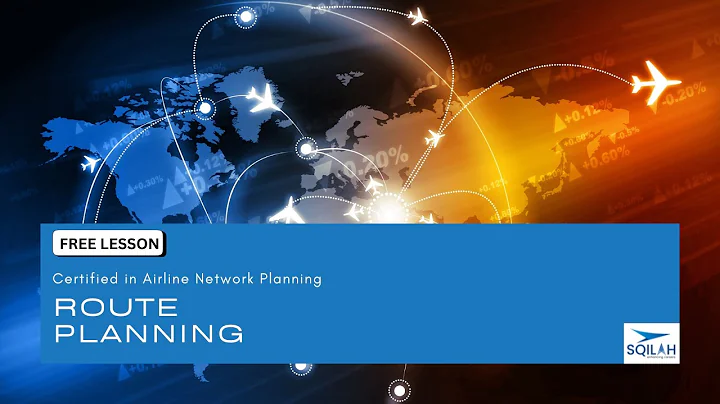 How Airlines plan new routes? Learn through an online course Airline Network Planning by Sqilah