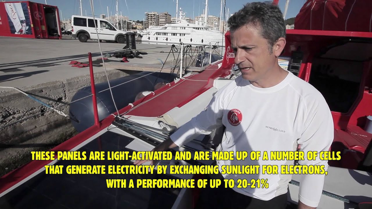 Energy on board ACCIONA 100% EcoPowered - Vendée Globe 2012-2013