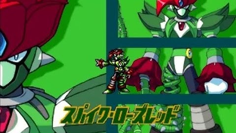 Rockman X5 jungle playthrough (Axle the Red -X) - Perfect Run/No Armor/No Special Weapons