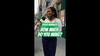 How much does an Administrative Office Manager make in NYC, and pay for rent?