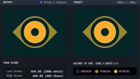 CSS Battle - Target #16 - Eye of the Tiger