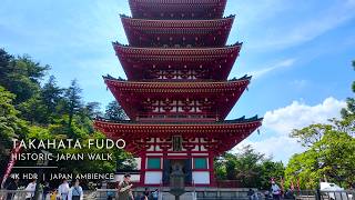A Historic Japanese Temple in Early Summer | Takahata Fudo, Tokyo | Japan 4K HDR