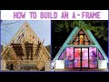 Incredible aframe house construction step by step  bylankhome