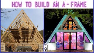 Incredible AFrame House Construction Step by Step / By@LankHome