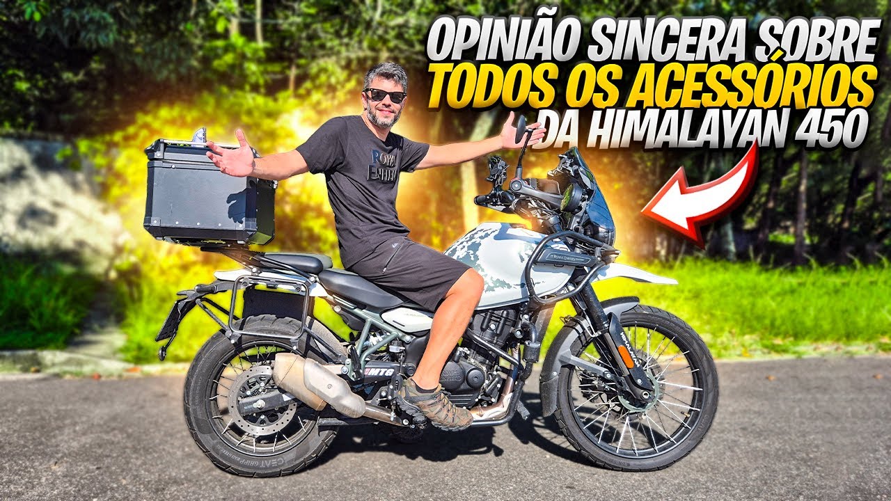 OPINIÃO SINCERA SOBRE TODOS OS ACESSÓRIOS DA HIMALAYAN 450 - MECANICANDO