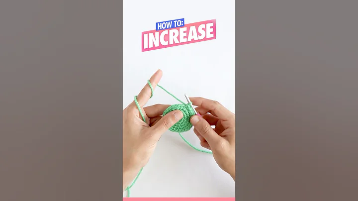How to Crochet 🧶: Increase (Inc) Beginner Amigurumi Tutorial #easycrochet #crochettutorial #crochet