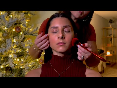 ASMR | The Most Relaxing Face Touching w/ Ear Attention on @loisaasmr  Super Tingly (No Talking)