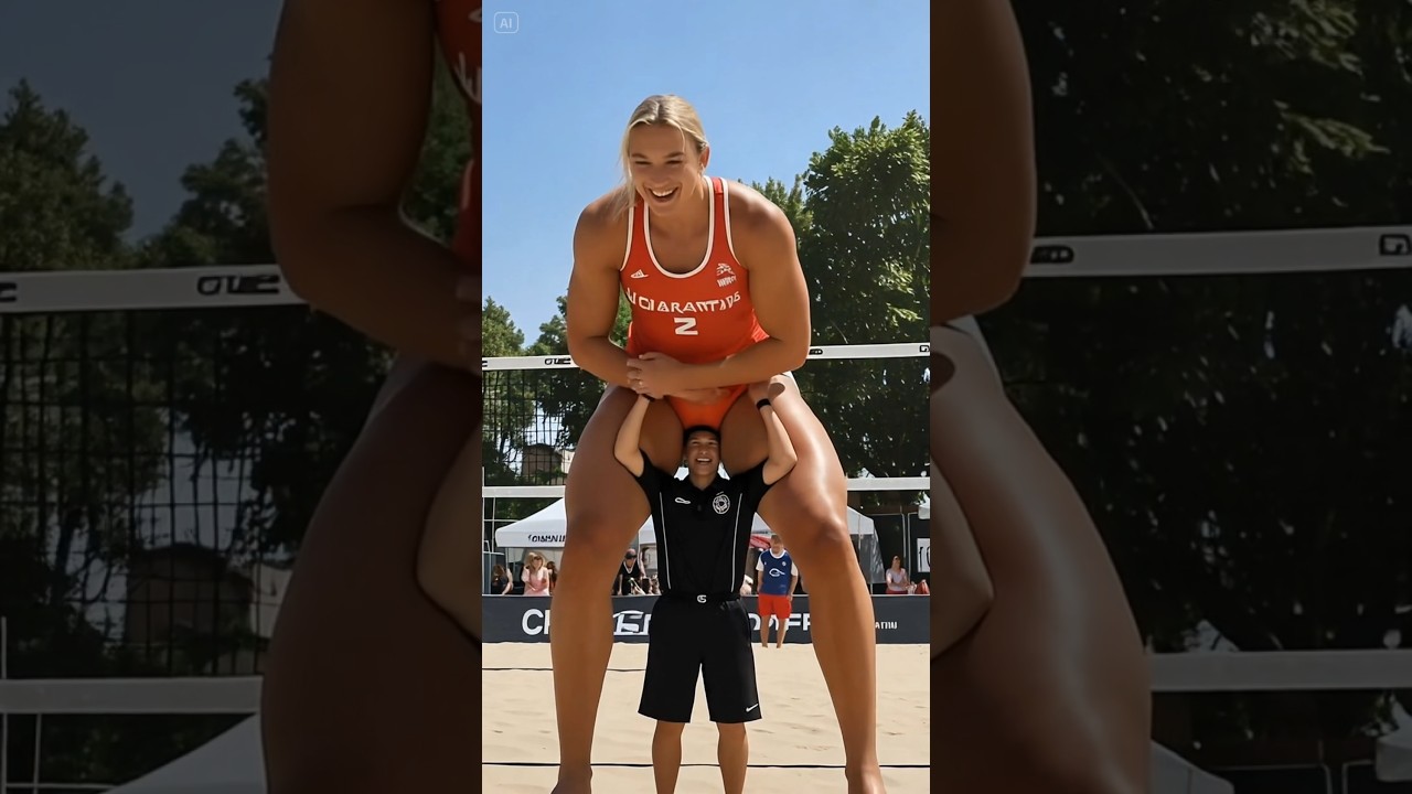 The tallest female volleyball player in the world 