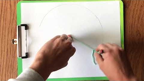 Geometric Constructions: Drawing a Circle with a String