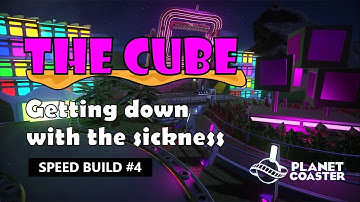 PLANET COASTER - The Cube Speed Build - Everyone gets sick!