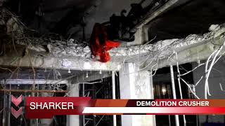 SHARKER - PROMOVE DEMOLITION - Demolition Crusher in Action