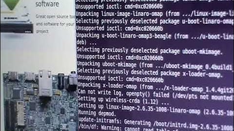 BeagleBoard-xM booting Linaro