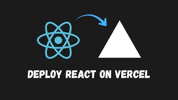 How to deploy React or Nextjs application on vercel