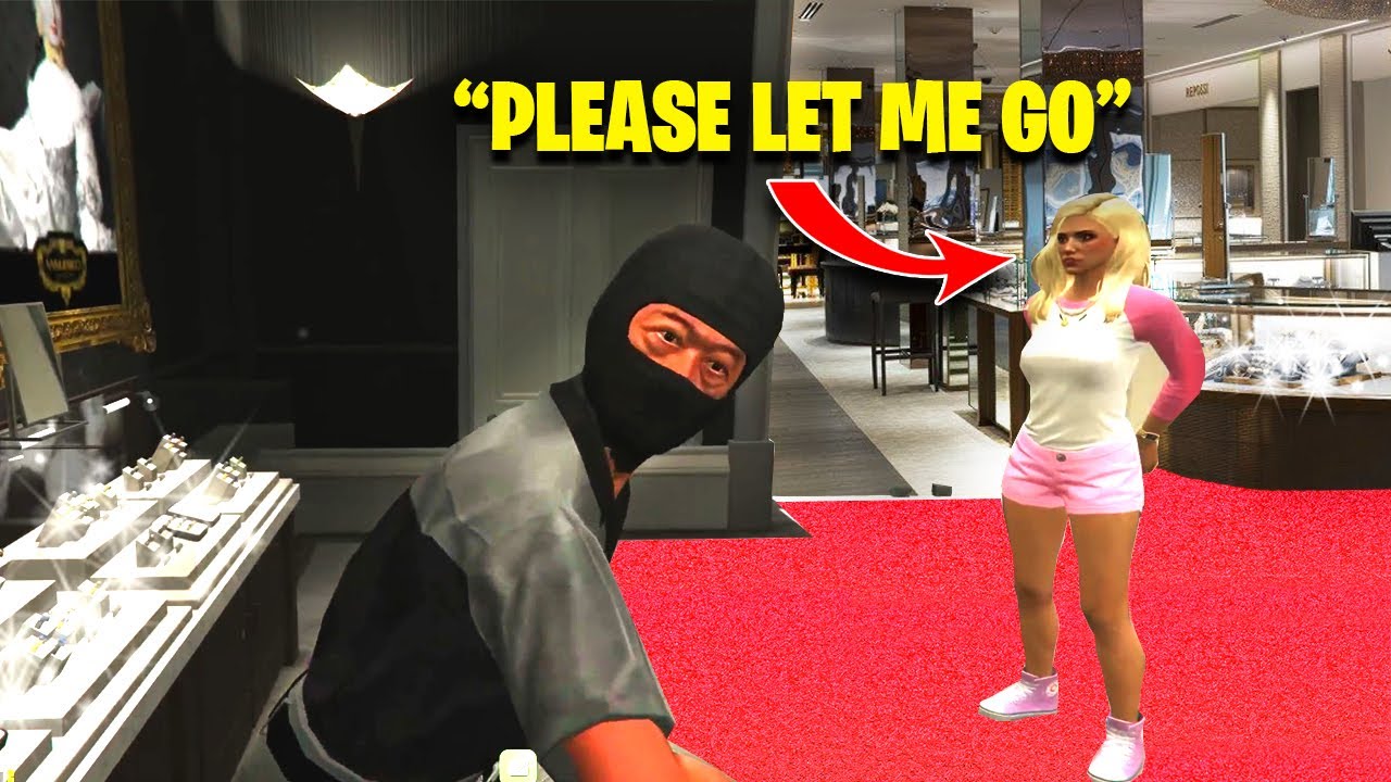THE JEWELLERY STORE HEIST! YouTube