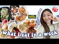 I ATE FAST FOOD FOR A WEEK | CHEAT DAY EVERYDAY | WHAT I EAT IN A WEEK (chikfila, thai food, sushi)