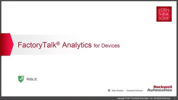 FactoryTalk Analytics for Devices
