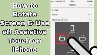 How to Rotate Screen on iPhone || How to use AssistiveTouch on your iPhone screenshot 2