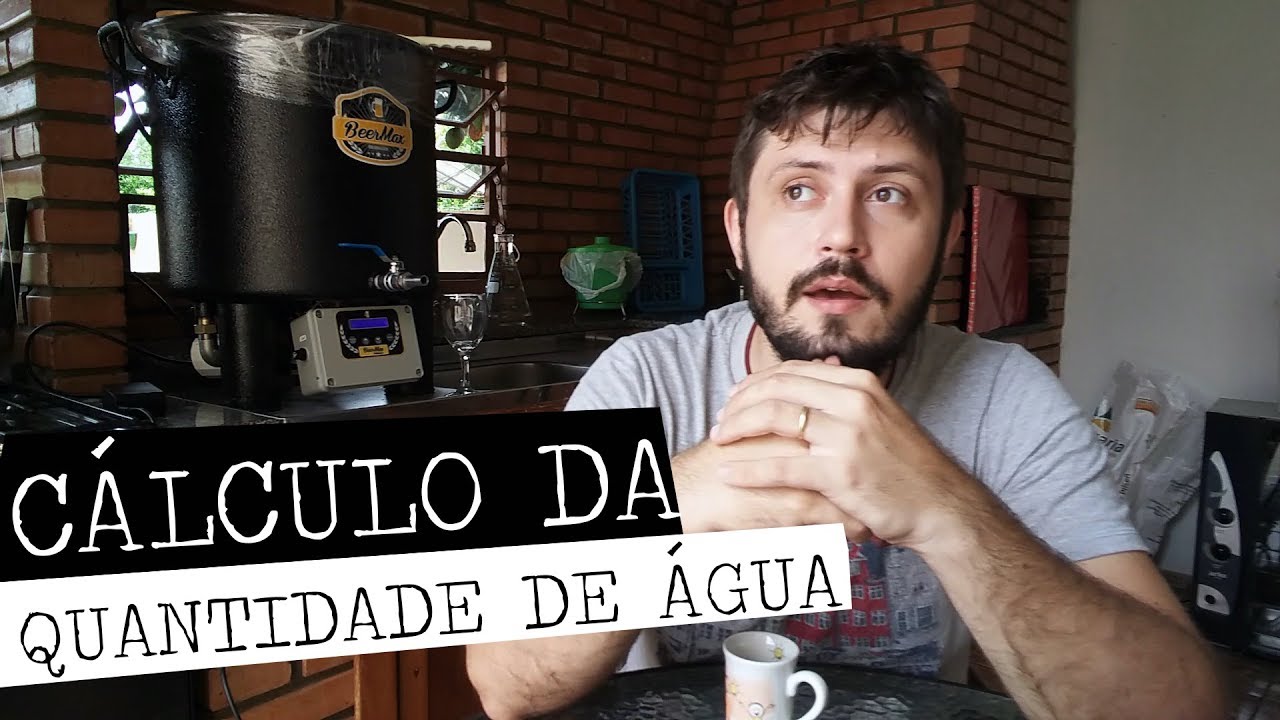 Como Calcular a água cervejeira DETALHADAMENTE! Tutorial no excel - YouTube