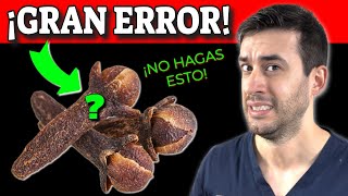 ERRORS when CHEWING CLOVES (and CONSUME IT)