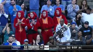 Seton Hall vs. Gonzaga: Michael Nzei and-one