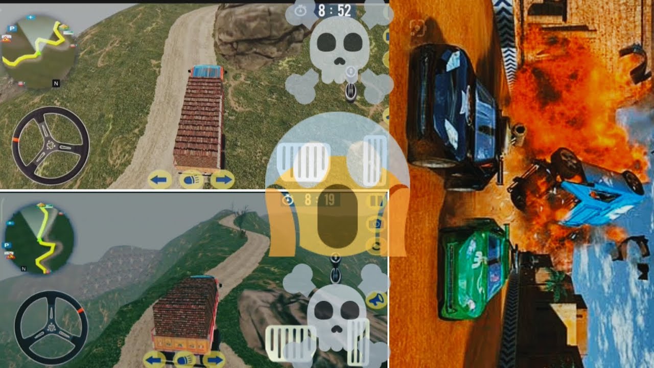 Truck Game truck lover androidgame playheavy truck drion the road