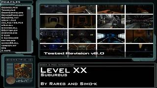 Doom 3 Tested V8 Mod Walkthrough Level 20 - Suburbus