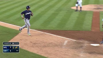 MIL@DET: Braun drives home Parra with a double