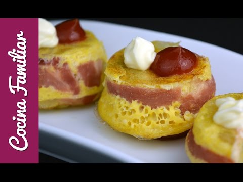 Cupcake de tortilla de patata y beicon | Javier Romero