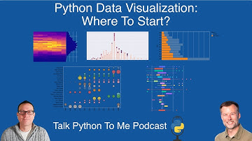Python Data Visualization - Where To Start? Talk Python to Me Ep.384