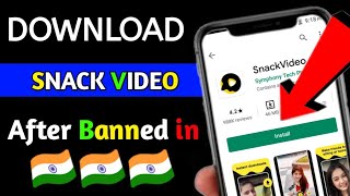 How to download snack video after ban in india - snack video india mey kaise download kare screenshot 3